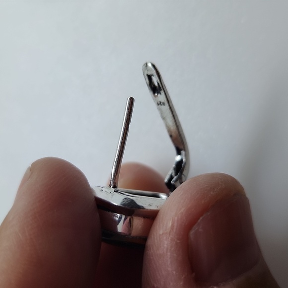 Nwot!! Triplet opal sterling earrings - Picture 6 of 9